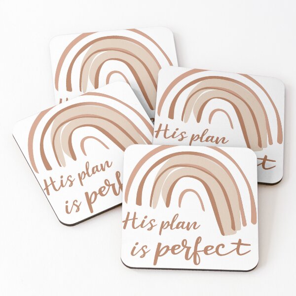 Item preview, His Plan Is Perfect Christian Boho Rainbow designed and sold by NickJenkins21.