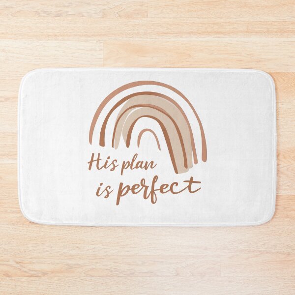 Item preview, His Plan Is Perfect Christian Boho Rainbow designed and sold by NickJenkins21.