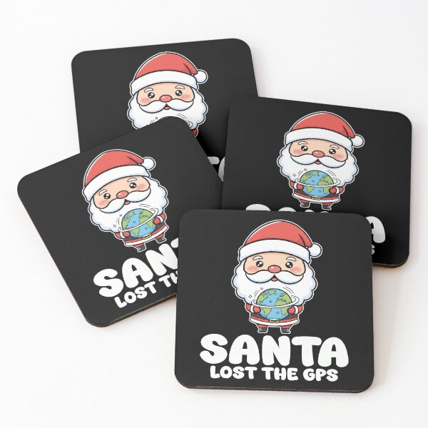 Item preview, SANTA LOST THE GPS - CHRISTMAS SANTA CLAUS designed and sold by KEF Custom.