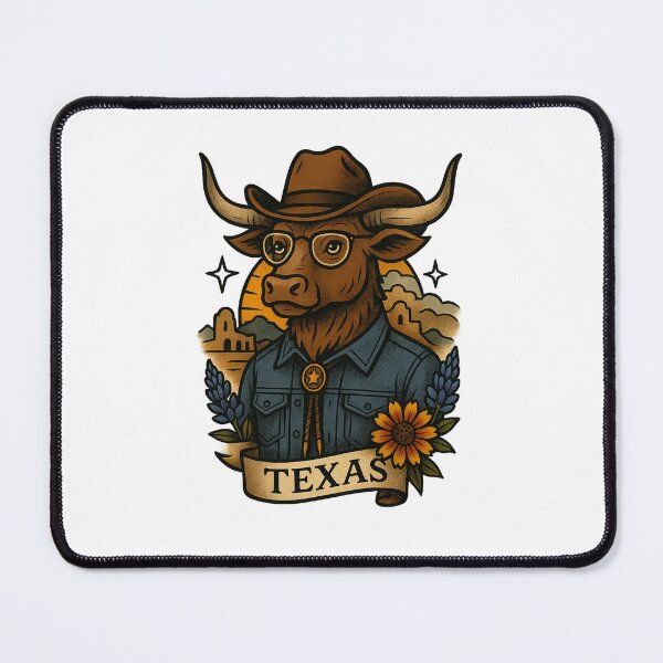 Item preview, Texas Longhorn Hipster | Nifty Fifty State Series designed and sold by Zippitydodads.
