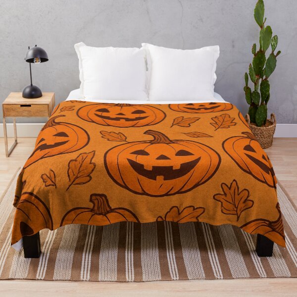 Item preview, Halloween Pumpkin Jack-o'-Lantern Pattern designed and sold by Porosenok.