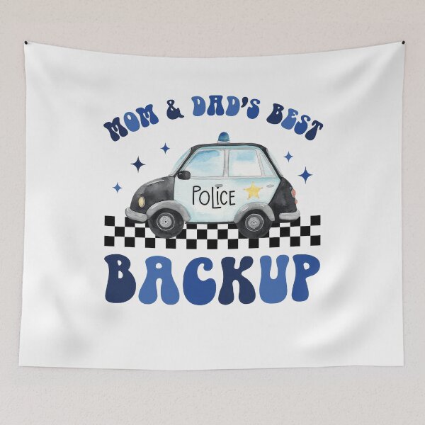 Item preview, Mom & Dad's Best Backup Police Car designed and sold by NickJenkins21.