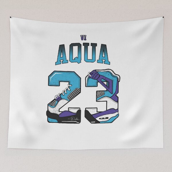 Item preview,  To Match Retro Aqua 6s - Number 23 Dirty 4s   designed and sold by lnaylor01.