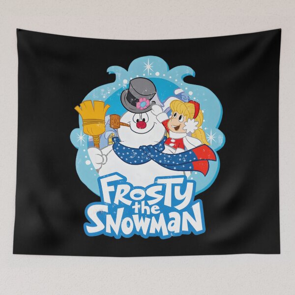 Item preview, kid winter xmas cute funny retro childs vintage comedy cartoon snowman designed and sold by okojieanja.
