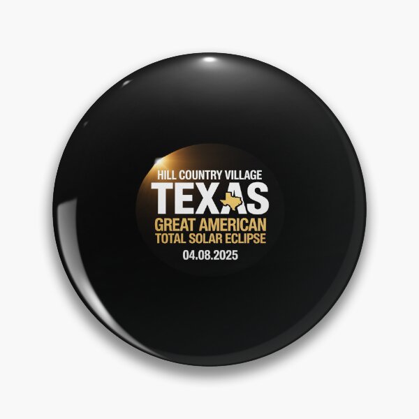 Item preview, Hill Country Village, TX Texas Total Solar Eclipse 2025 designed and sold by procionartss.
