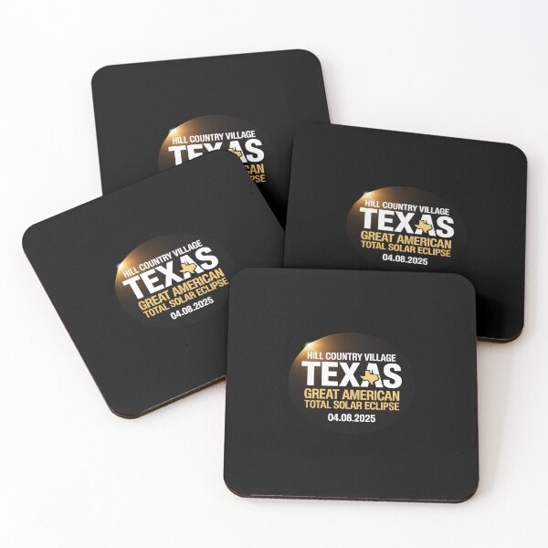 Item preview, Hill Country Village, TX Texas Total Solar Eclipse 2025 designed and sold by procionartss.