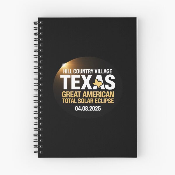 Item preview, Hill Country Village, TX Texas Total Solar Eclipse 2025 designed and sold by procionartss.