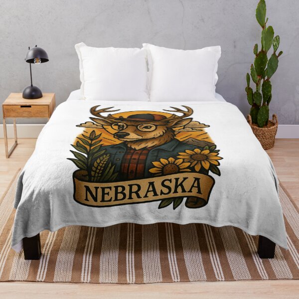 Item preview, Nebraska White-Tailed Deer | Nifty Fifty State Series designed and sold by Zippitydodads.