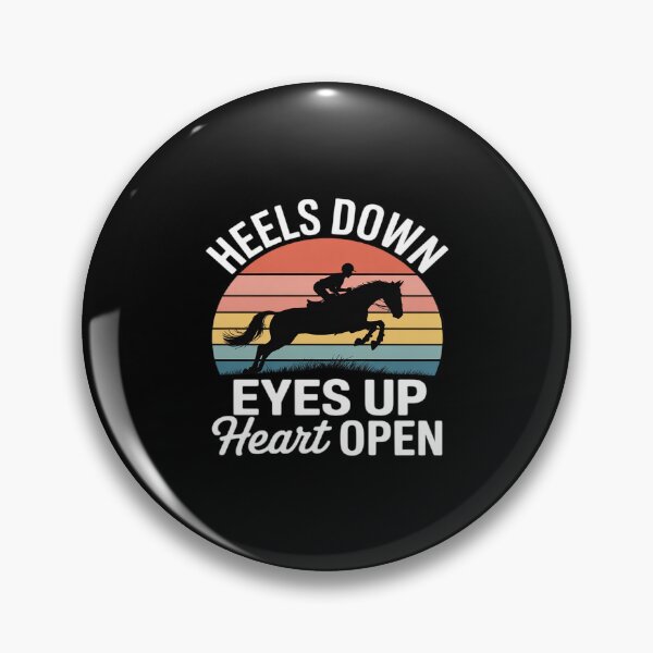 Item preview, Horse Lover Riding Heels Down Eyes Up Heart Open designed and sold by procionartss.