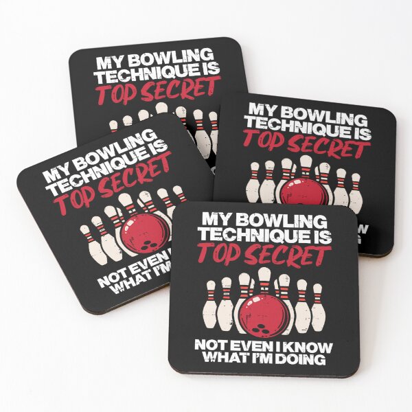 Aperçu de l'œuvre Mon secret de technique de bowling Drôle de bowler pour enfants créée et vendue par ofwupkwa94.
