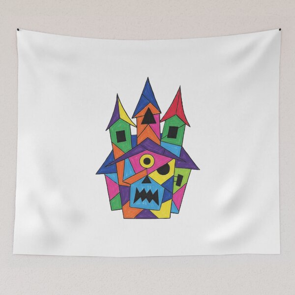 Item preview, Haunted house kid coloring designed and sold by PattysNco.