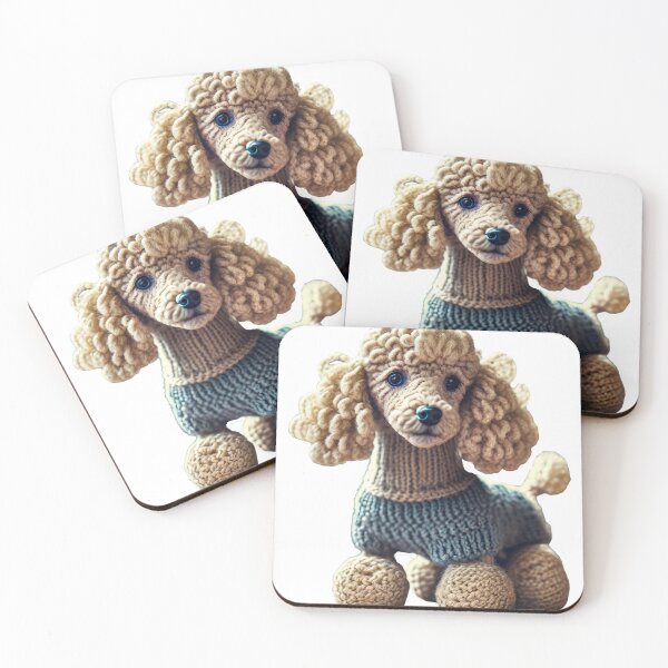 Artikelvorschau, Yarn Dog Pudel 1 (nur Hund) entworfen und verkauft von AuberyJune.
