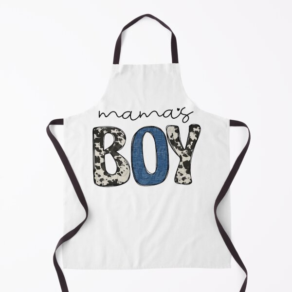 Item preview, Mama's Boy Western Cow Print Denim designed and sold by NickJenkins21.