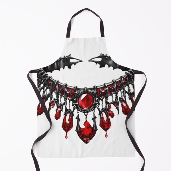 Item preview, Vampire Fang Collar – Gothic Horror Necklace Design designed and sold by Antik by Schulz.