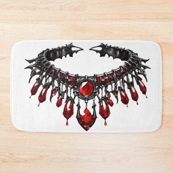 Item preview, Vampire Fang Collar – Gothic Horror Necklace Design designed and sold by Antik by Schulz.