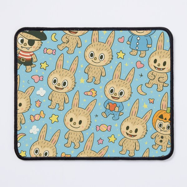 Item preview, Pop Mart Labubu Dreamland – Cute All-Over Print Pattern designed and sold by getpressedshirt.