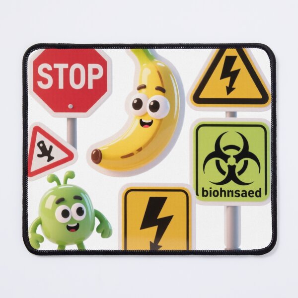 Item preview, Colorful warning signs and danger symbols designed and sold by tounm.