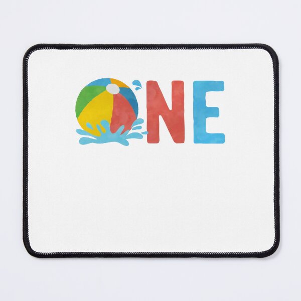 Item preview, First Birthday Beach Ball Splash ONE designed and sold by NickJenkins21.