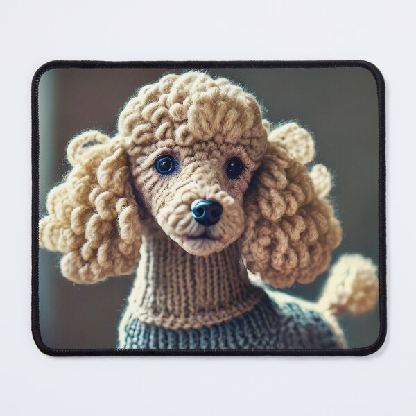 Item preview, Yarn Dog Poodle 1 designed and sold by AuberyJune.