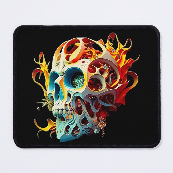 Item preview, Ethereal Evolution: Skull of Fluid Geometry designed and sold by Dominik1994.