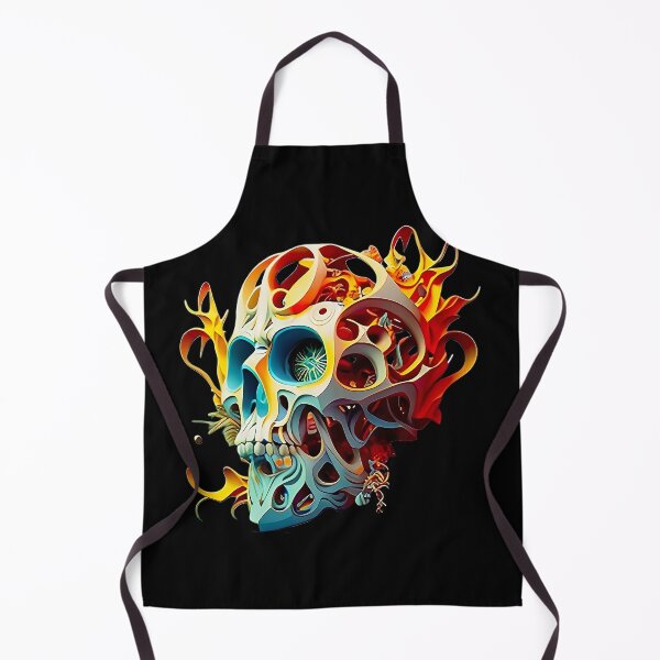 Item preview, Ethereal Evolution: Skull of Fluid Geometry designed and sold by Dominik1994.