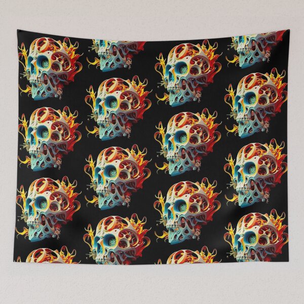 Item preview, Ethereal Evolution: Skull of Fluid Geometry designed and sold by Dominik1994.