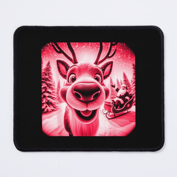 Item preview, Funny Reindeer Selfie Christmas designed and sold by cuffykasapaf.