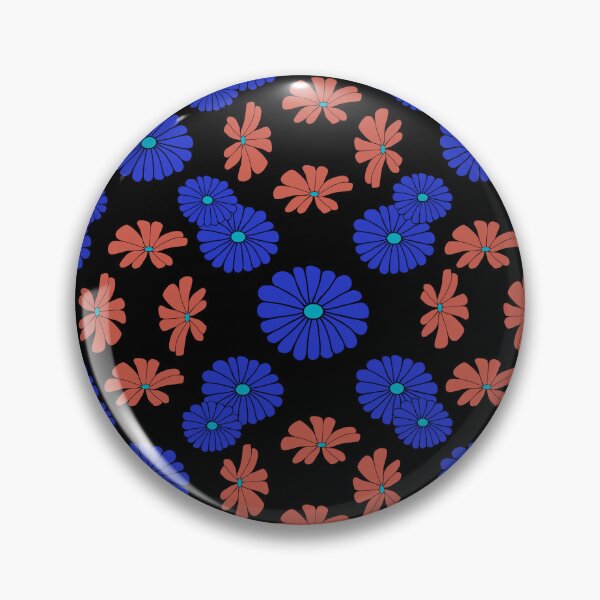 Item preview, Nocturne Bloom: Florals in Quiet Flame designed and sold by Sierra Visuals.