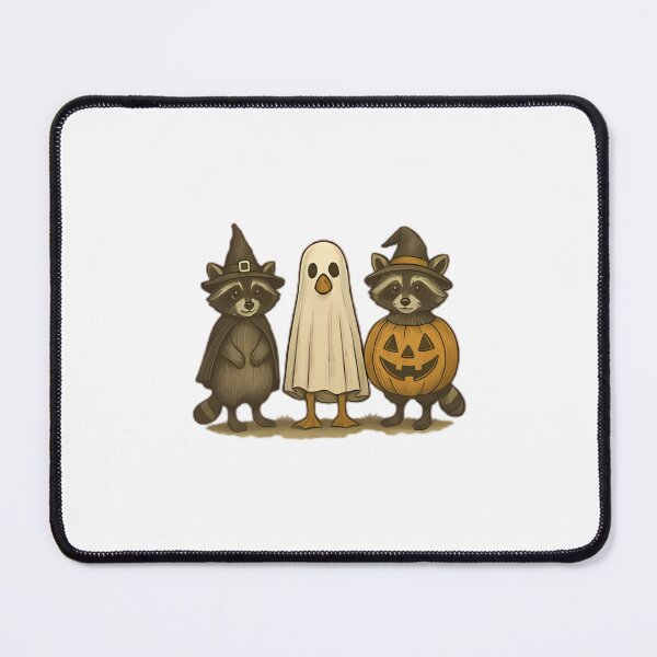Item preview, vintage halloween animal shirt cute witch duck ghost tee designed and sold by ambermte.