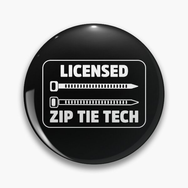 Item preview, Licensed Zip Tie Tech Funny DIY Handyman Hardhat designed and sold by treasure-crafts.