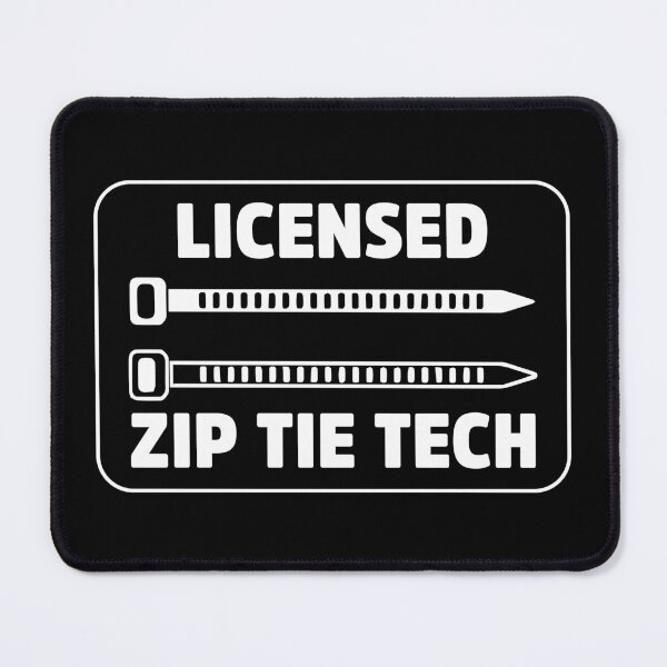 Item preview, Licensed Zip Tie Tech Funny DIY Handyman Hardhat designed and sold by treasure-crafts.