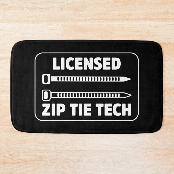 Item preview, Licensed Zip Tie Tech Funny DIY Handyman Hardhat designed and sold by treasure-crafts.