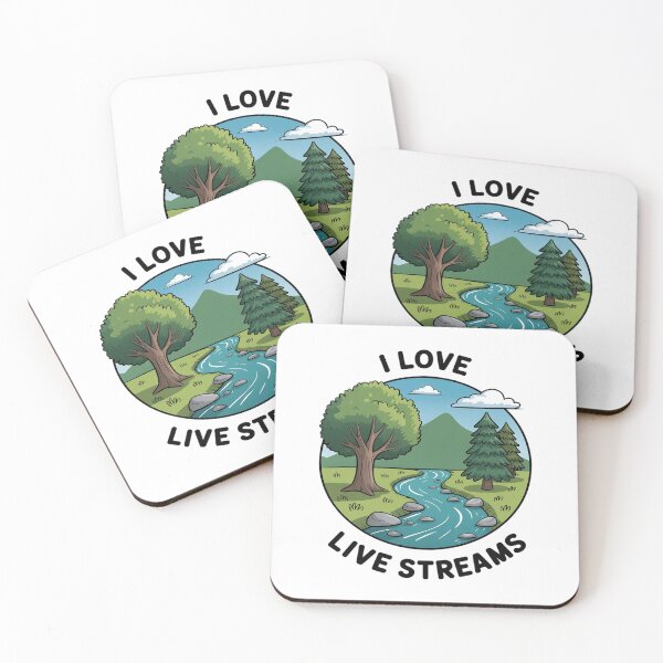 Item preview, I Love Live Streams Funny for Men Women designed and sold by itsnothatweird.
