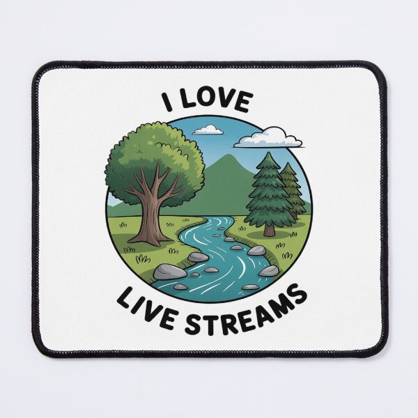 Item preview, I Love Live Streams Funny for Men Women designed and sold by itsnothatweird.