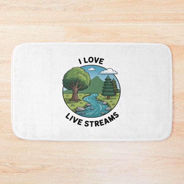 Item preview, I Love Live Streams Funny for Men Women designed and sold by itsnothatweird.