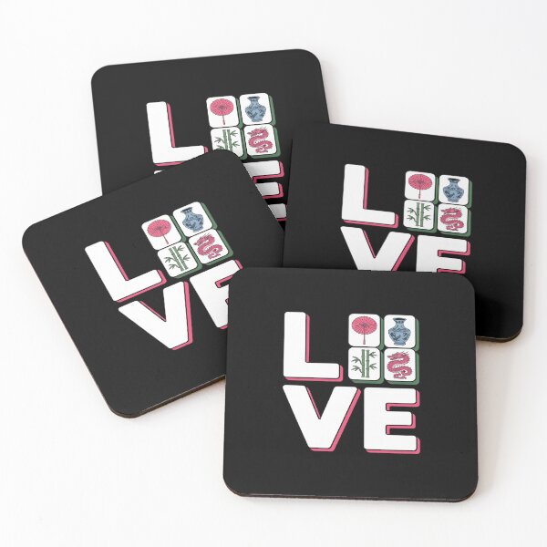 Item preview, I Love Mahjong Tiles Mah Jongg Player Chinese Game designed and sold by itsnothatweird.