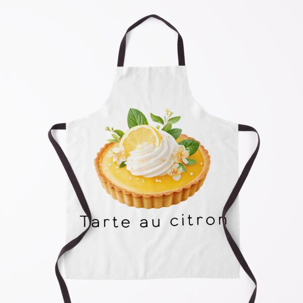 Item preview, Tarte au Citron – Classic French Lemon Tart Illustration designed and sold by BobaBunny76.