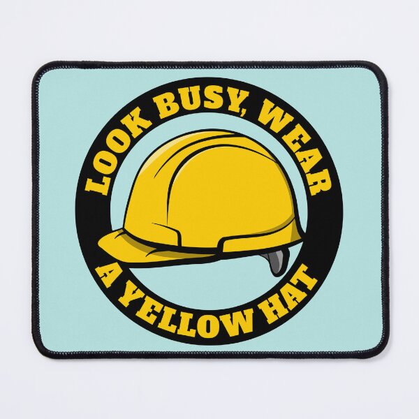 Item preview, Funny Yellow Hard Hat designed and sold by LICENSEDLEGIT.