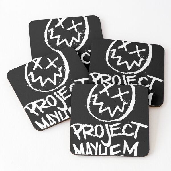 Artikelvorschau, Project Mayhem White Fight Club Tyler Durden entworfen und verkauft von AngelaGibs.
