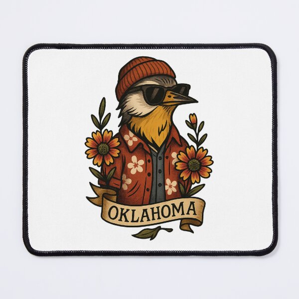Item preview, Oklahoma Scissortail Flycatcher | Nifty Fifty State Series designed and sold by Zippitydodads.