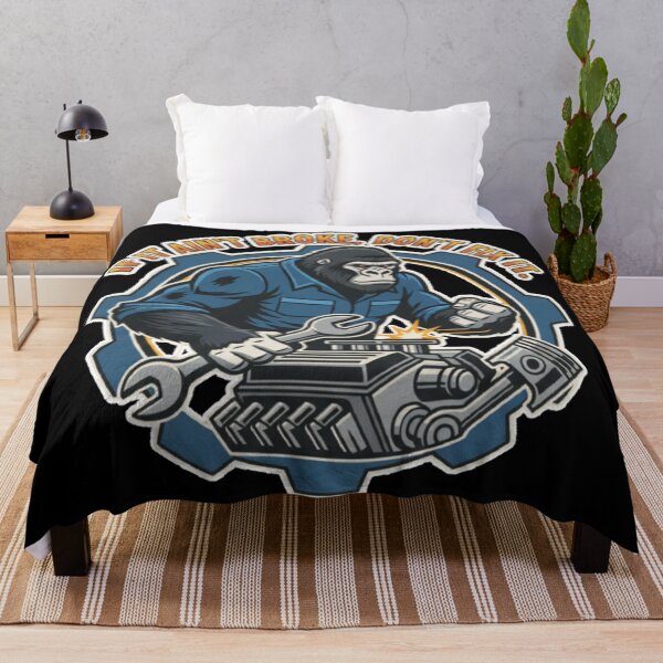 Item preview, If it ain’t broke don’t fix it | Diseño mecánico gorila taller vintage designed and sold by ALL ART .