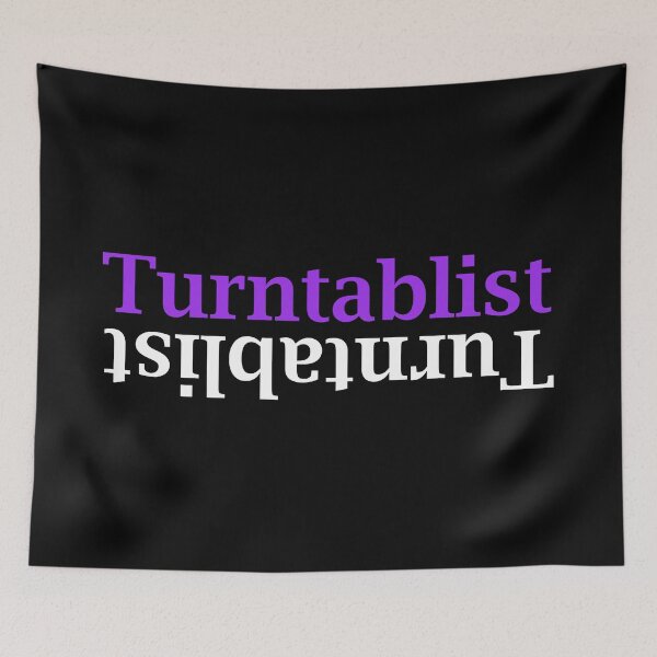 Item preview, Turntablist White-Purple designed and sold by Tee4Daily.