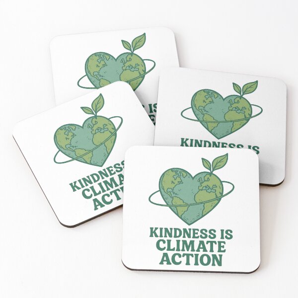 Item preview, Kindness Is Climate Action | Eco-Friendly Earth Day Environmental Design designed and sold by inkoutninja.