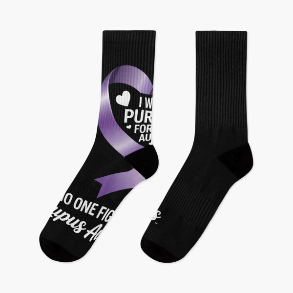 Artikelvorschau, Ich trage Lila für meine Tante für Lupus Awareness Purple Ribbon entworfen und verkauft von KingsLife1994.