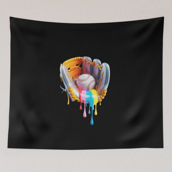 Item preview, Ice Cream Drip Baseball Stuff Baseball Drip For Boys Graphic designed and sold by KingsLife1994.