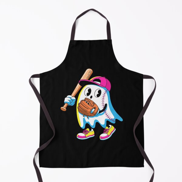 Item preview, Ice Cream Drip Ghost Baseball Spots Baseball Drip Halloween designed and sold by KingsLife1994.