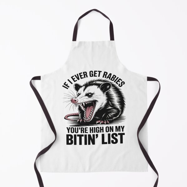 Item preview, IF I Ever GET Rabies, You're HIGH ON My BITIN' List Funny designed and sold by KingsLife1994.