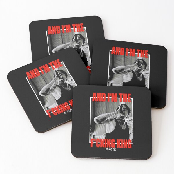 Item preview, I’m the Fucking King – Bold Rock Metal designed and sold by montezh.