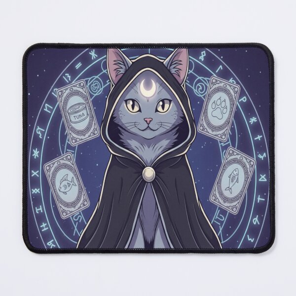 Item preview, Occult Cat Seance Mystic Witchy Kitty Spiritual Design designed and sold by Neko-Doodle-co.