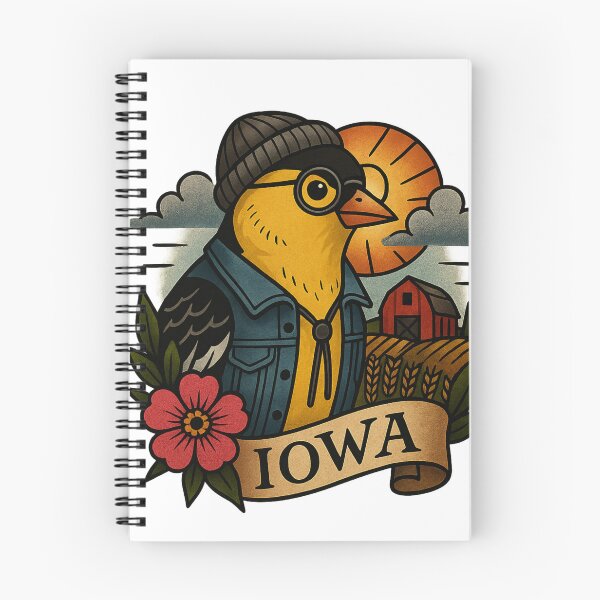 Item preview, Iowa Goldfinch | Nifty Fifty State Series designed and sold by Zippitydodads.